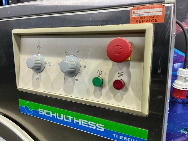 98 schulthess ti 250u industriële droger 10kg - afbeelding 2 van  8