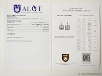 9.85ct earrings - afbeelding 7 van  7