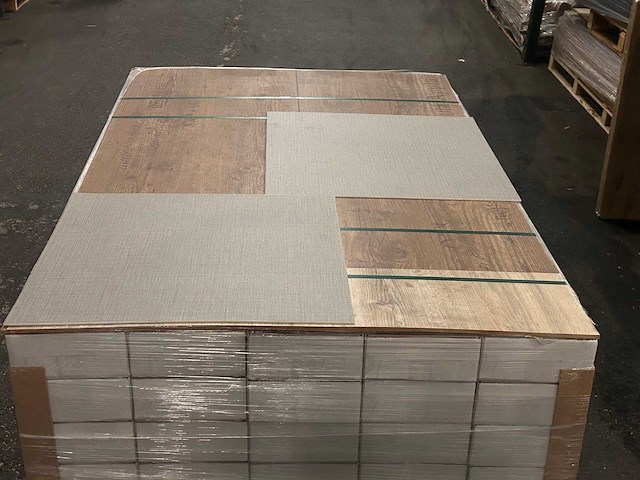 99 m2 pvc dryback tegel - 500 x 500 x 5 mm - afbeelding 3 van  3