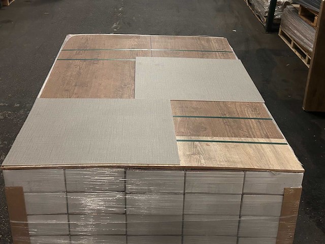 99 m2 pvc dryback tegel - 500 x 500 x 5 mm - afbeelding 3 van  3