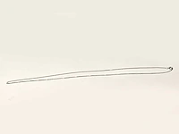 9kt witgoud diamant gesneden ketting