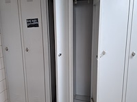 9x 2-deurs kledinglocker - afbeelding 2 van  2