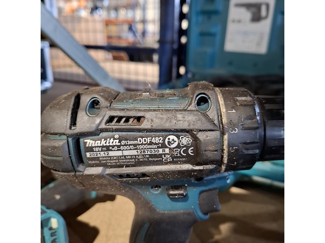 9x accu gereedschap en 2x elektrische gereedschap , makita en hitachi - afbeelding 2 van  34