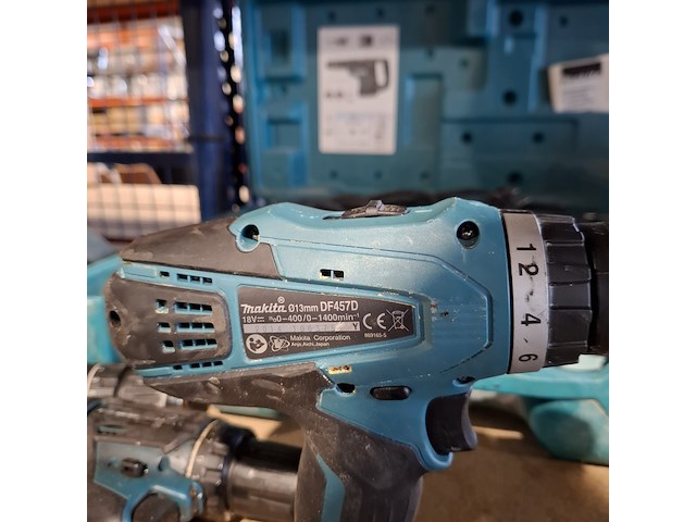 9x accu gereedschap en 2x elektrische gereedschap , makita en hitachi - afbeelding 5 van  34