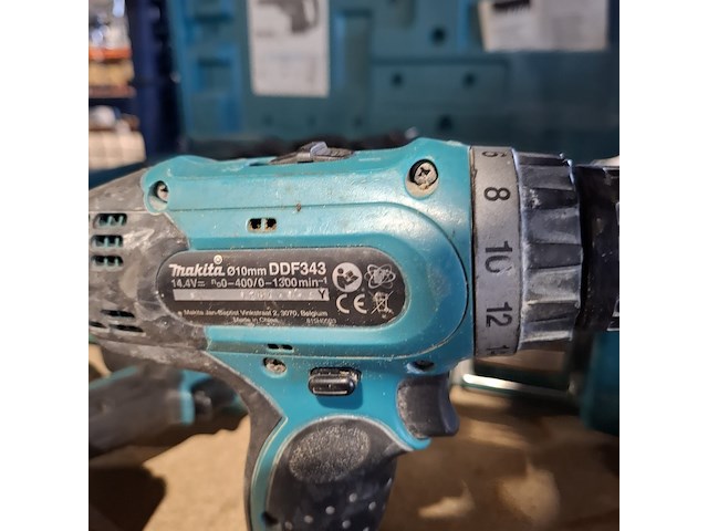 9x accu gereedschap en 2x elektrische gereedschap , makita en hitachi - afbeelding 8 van  34