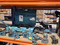 9x accu gereedschap en 2x elektrische gereedschap , makita en hitachi - afbeelding 1 van  34