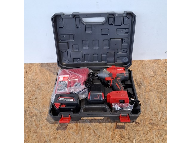 9x accu gereedschap rood - afbeelding 6 van  22