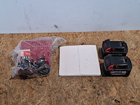 9x accu gereedschap rood - afbeelding 8 van  22