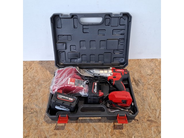 9x accu gereedschap rood - afbeelding 15 van  22