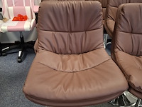 9x barkruk bruin - afbeelding 3 van  6