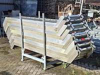 9x bordestrap, layher, allround, in transportbok