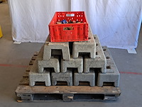 9x bouwhek voet & bouwhek klemmen - afbeelding 1 van  10