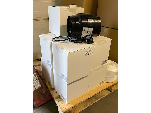 9x buisventilator hittebestendig, kuvant, etaline, m ø160 mm - afbeelding 1 van  4
