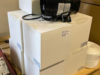 9x buisventilator hittebestendig, kuvant, etaline, m ø160 mm