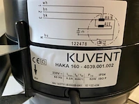 9x buisventilator hittebestendig, kuvant, etaline, m ø160 mm - afbeelding 3 van  4