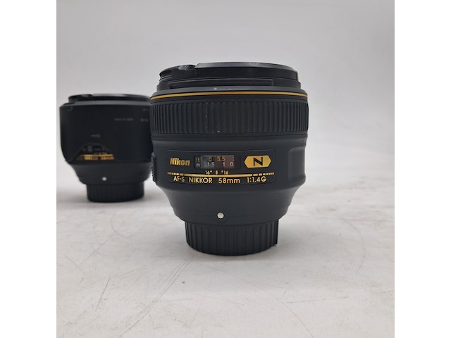 9x camera lens, nikon, o.a. af-s teleconverter tc-20 e 2x aspherical - afbeelding 3 van  9