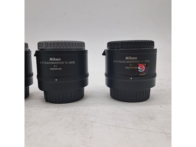 9x camera lens, nikon, o.a. af-s teleconverter tc-20 e 2x aspherical - afbeelding 7 van  9