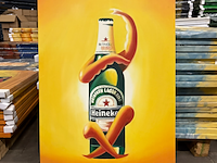 9x canvas schilderij heineken 60x90 - afbeelding 1 van  4