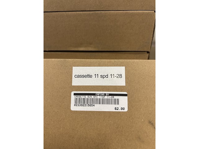 9x cassette 11-speed 11-28, 10-speed 11-32 - afbeelding 5 van  6