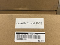 9x cassette 11-speed 11-28, 10-speed 11-32 - afbeelding 5 van  6