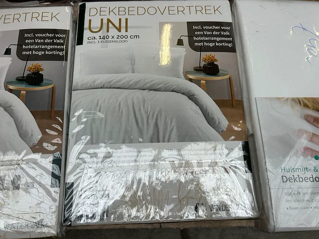 9x dekbedovertrek w.o. essenza, van der valk - afbeelding 4 van  7