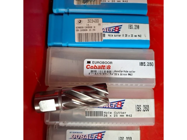 9x diverse kernboor cobalt 8 - afbeelding 4 van  6