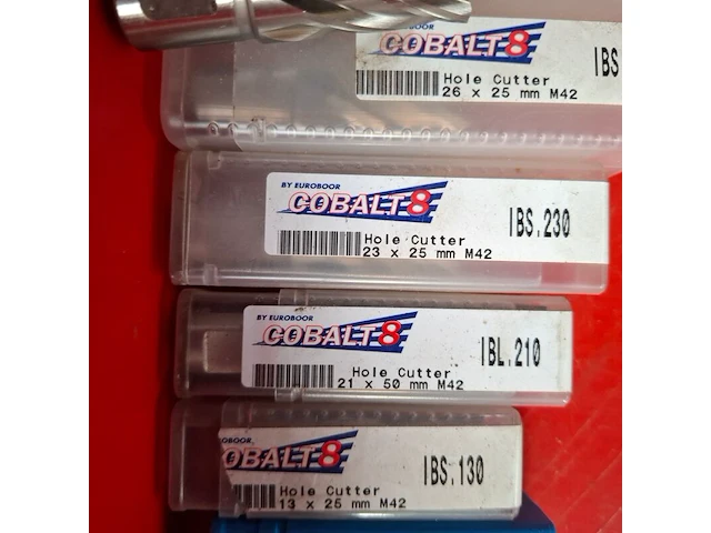 9x diverse kernboor cobalt 8 - afbeelding 5 van  6