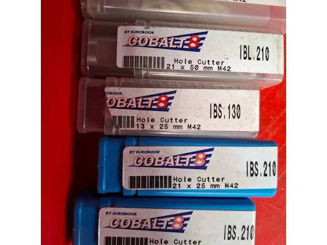 9x diverse kernboor cobalt 8 - afbeelding 6 van  6