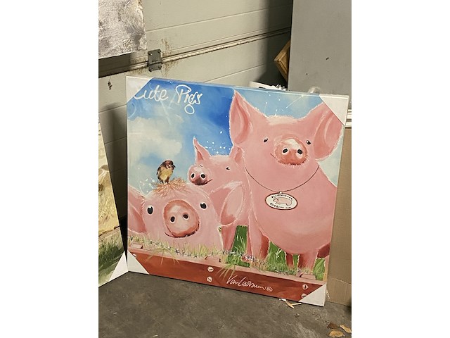 9x diverse schilderijen - afbeelding 4 van  8