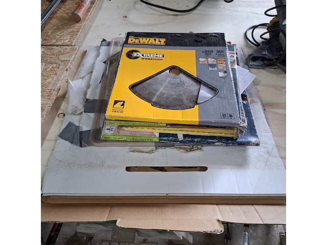 9x diverse zaagbladen - afbeelding 1 van  11