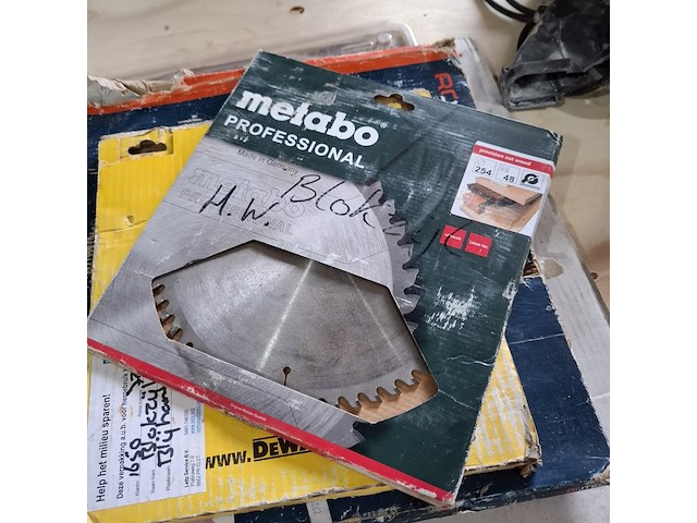 9x diverse zaagbladen - afbeelding 8 van  11