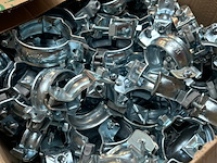 9x doos met installatiemateriaal met o.a. metalen pijpbeugels - afbeelding 5 van  15