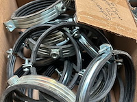 9x doos met installatiemateriaal met o.a. metalen pijpbeugels - afbeelding 10 van  15