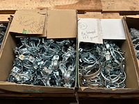 9x doos met installatiemateriaal met o.a. metalen pijpbeugels - afbeelding 14 van  15