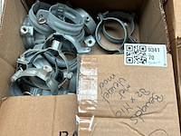 9x doos met installatiemateriaal met o.a. metalen pijpbeugels - afbeelding 15 van  15