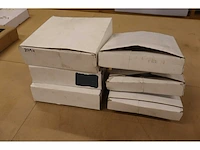9x douchekop, regendouche, chroom/wit - afbeelding 4 van  6