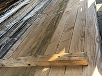 9x douglas balken fijnbezaagd, 120x120mm, lengte 400cm - afbeelding 1 van  3