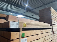 9x douglas balken fijnbezaagd, 150x150mm, lengte 300cm - afbeelding 4 van  4