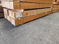 9x douglas balken fijnbezaagd, 200x200mm, lengte 300cm - afbeelding 4 van  4