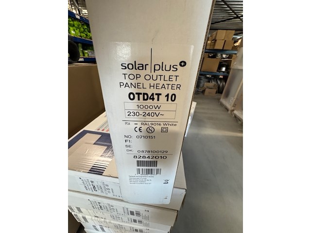 9x elektrische convector radiator, otd4t 10, wit - afbeelding 3 van  4