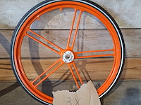 9x fiets voorwiel met velg - afbeelding 2 van  4
