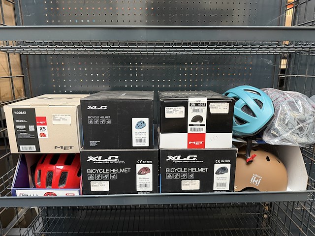 9x fietshelm abus, met, xlc, urban iki - afbeelding 1 van  9