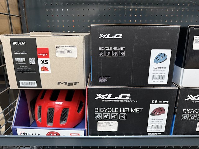 9x fietshelm abus, met, xlc, urban iki - afbeelding 4 van  9