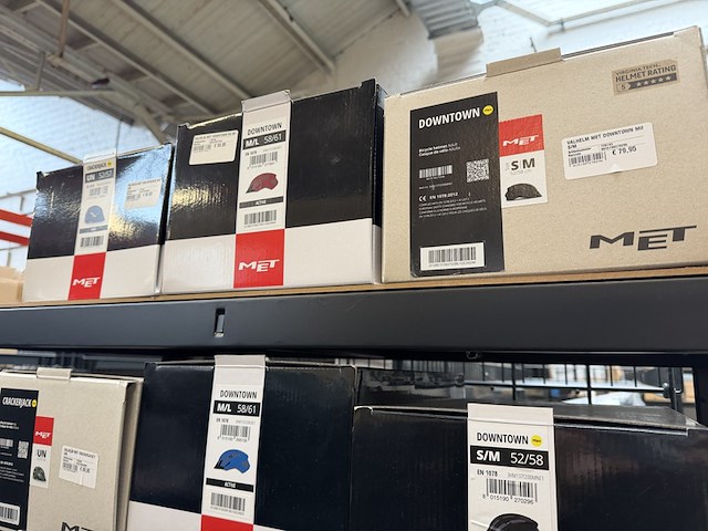 9x fietshelm met - afbeelding 10 van  10