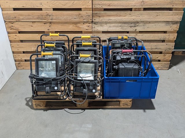 9x gasontladingsbouwlamp, vetec, mh150 - 2 - afbeelding 1 van  5
