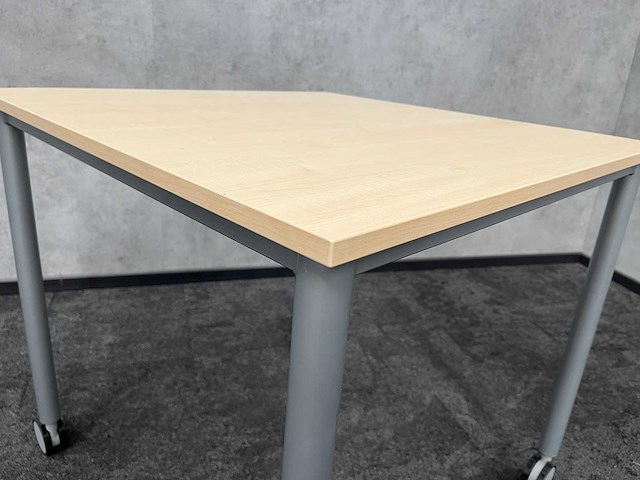 9x gispen - verrijdbare kantinetafel 80x80 - afbeelding 2 van  10