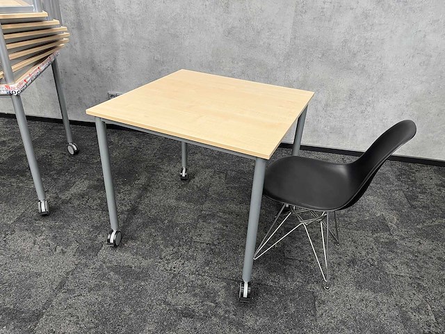 9x gispen - verrijdbare kantinetafel 80x80 - afbeelding 5 van  10