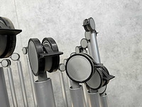 9x gispen - verrijdbare kantinetafel 80x80 - afbeelding 6 van  10