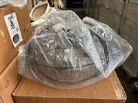 9x hanglamp crate & cargo, zwart - afbeelding 2 van  5