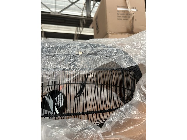 9x hanglamp crate & cargo, zwart - afbeelding 3 van  5